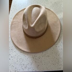 Anthropologie tan Suede Hat